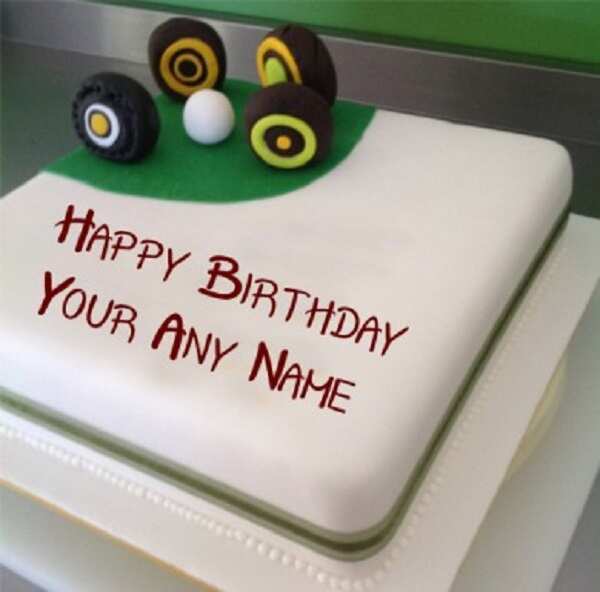 Birthday cakes for boys with name