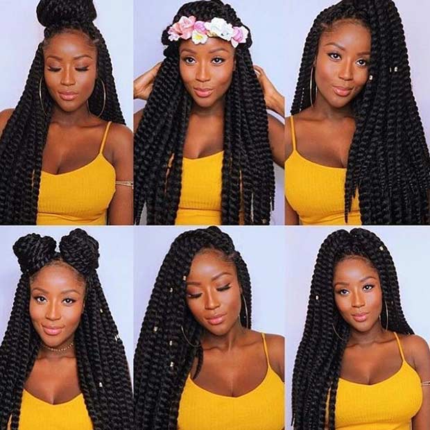 Big Twist Braids Hairstyles For Real Fashionistas Legit Ng