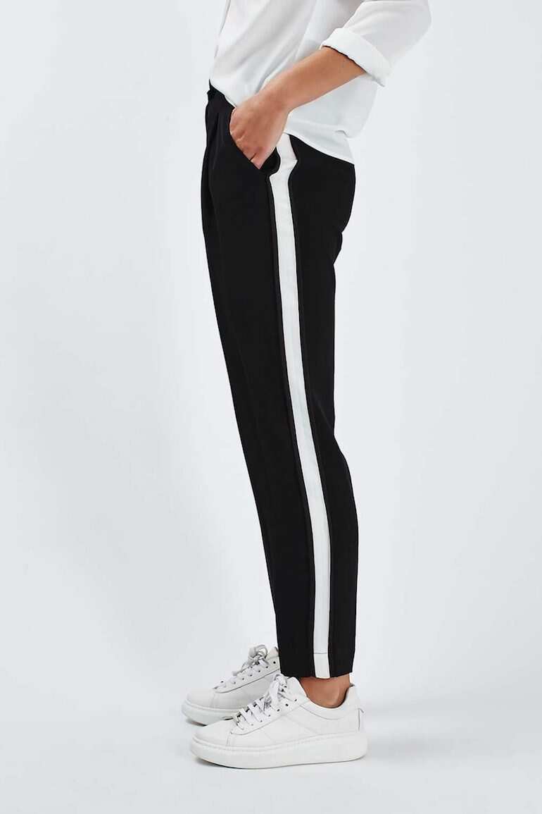 mens side stripe trousers