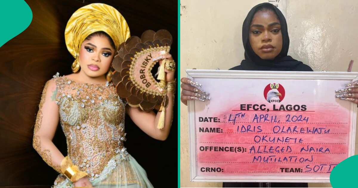 See how lady recreated Bobrisky's viral EFCC mugshot on school's costume day (photos)