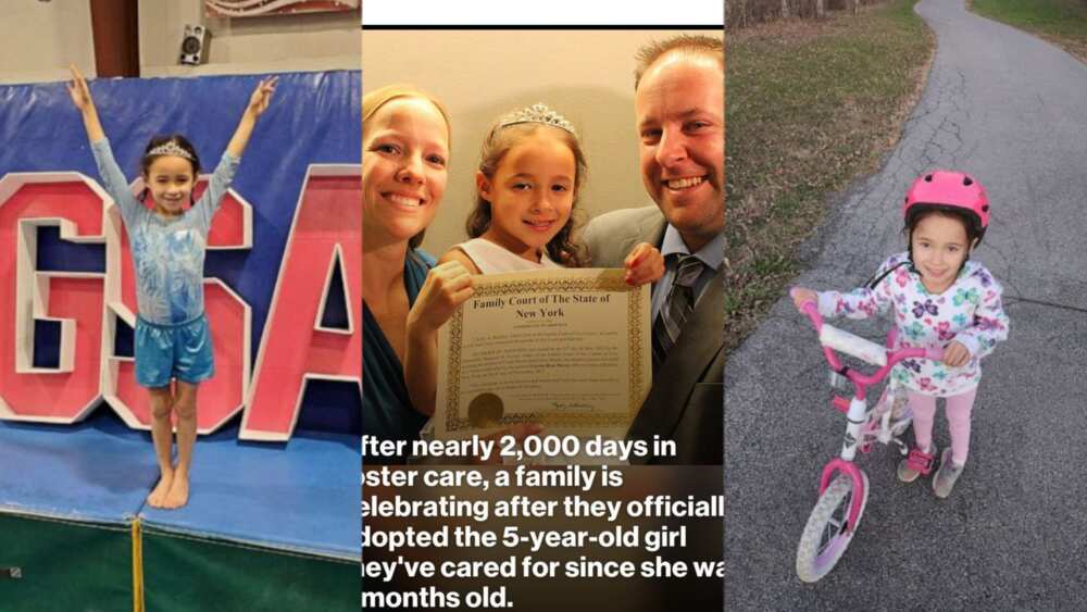 Family finally able to adopt a child they love Family finally able to adopt a child they love
