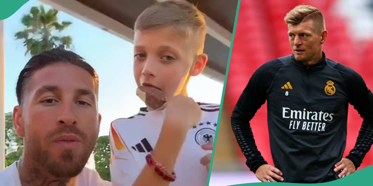 Sergio Ramos's son sends heartfelt message to Toni Kroos before last UCL match against Dortmund