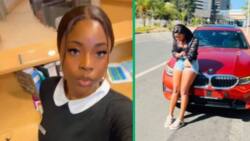 Woman flexes life, changes in 1 year, TikTok video of BMW upgrade and 1st apartment surfaces