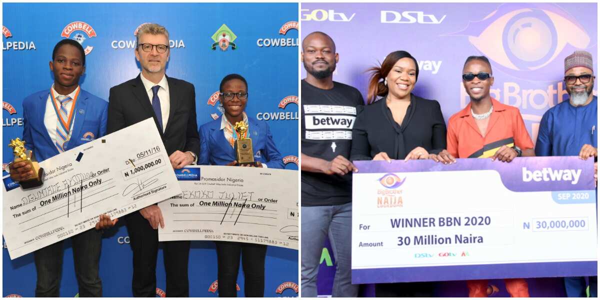 Nigerian man causes stir online after expressing sadness over prize difference between BBNaija & Cowbell shows