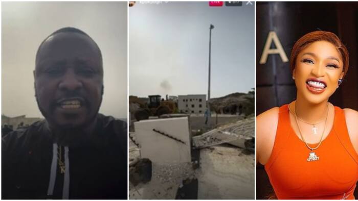 She was chasing clout: Tonto Dikeh’s ex-lover Kpokpogri speaks on her connection with his demolished house