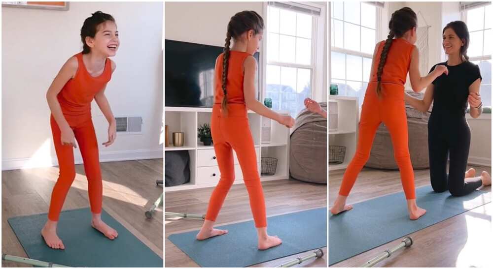 Photos of a young girl learning how to walk. Photos of a young girl learning how to walk.