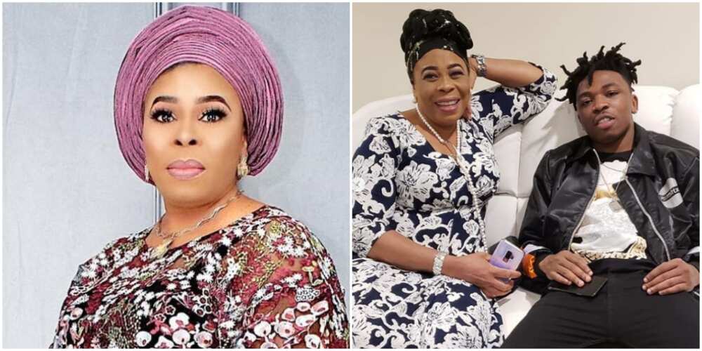 Mayorkun's mum Toyin Adewale speaks on her relationship with him amid fame as a hip-hop star