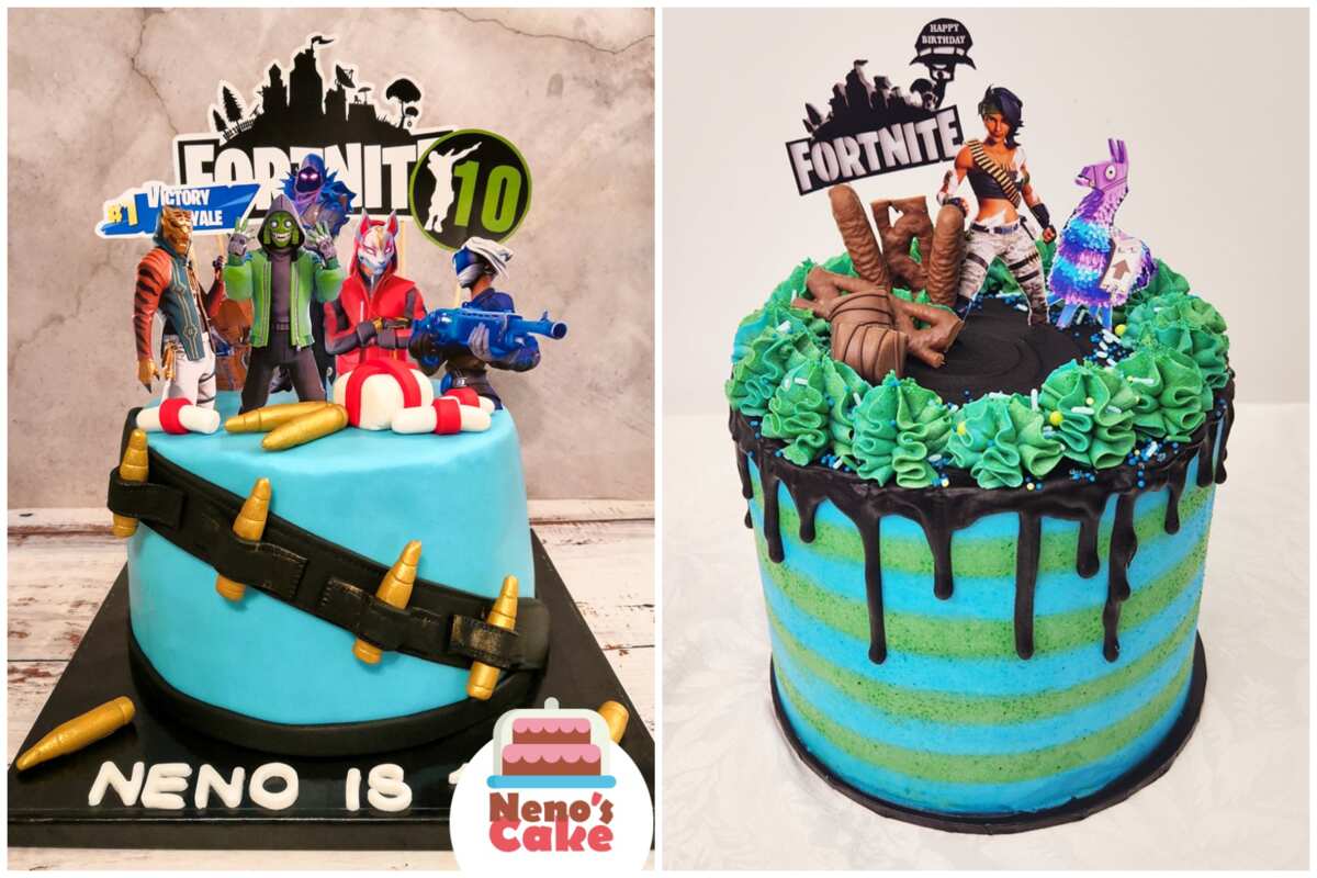 Fortnite cake - Decorated Cake by TortIva - CakesDecor