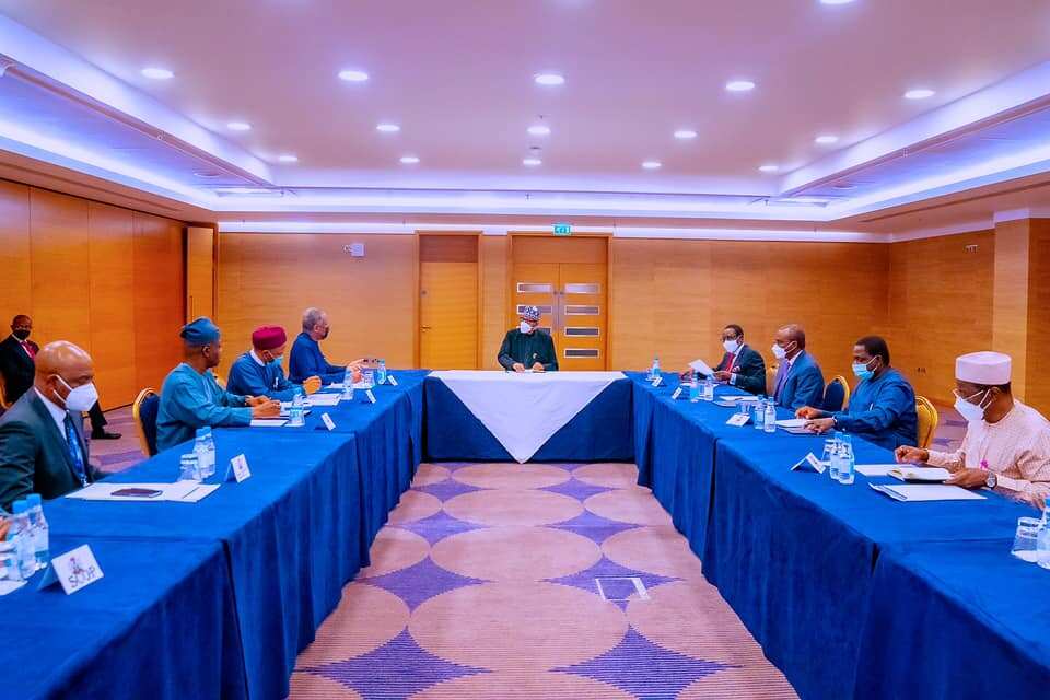Da dumi-dumi: Buhari ya jagoranci muhimmin taro a Landan Da dumi-dumi: Buhari ya jagoranci muhimmin taro a Landan