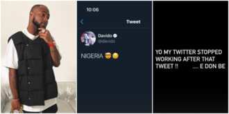 Twitter Ban: Davido Reacts As He Is Unable to Use Application After Posting Tweet About Nigeria