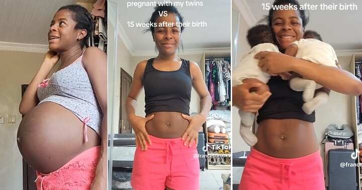 Show Us the Way”: Nigerian Mother Displays Flat Tummy After Giving Birth to  Twins, Video Stuns Many 