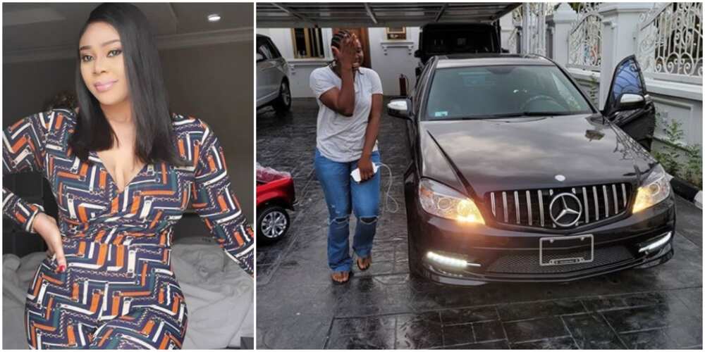 Interior decorator Ehi Ogbebor rewards PA with a Benz for being accountable