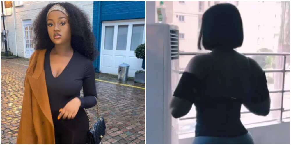 She’s Glowing: Nigerians React As Davido’s Chioma Flaunts Body as She Shows Off Exercise Routine