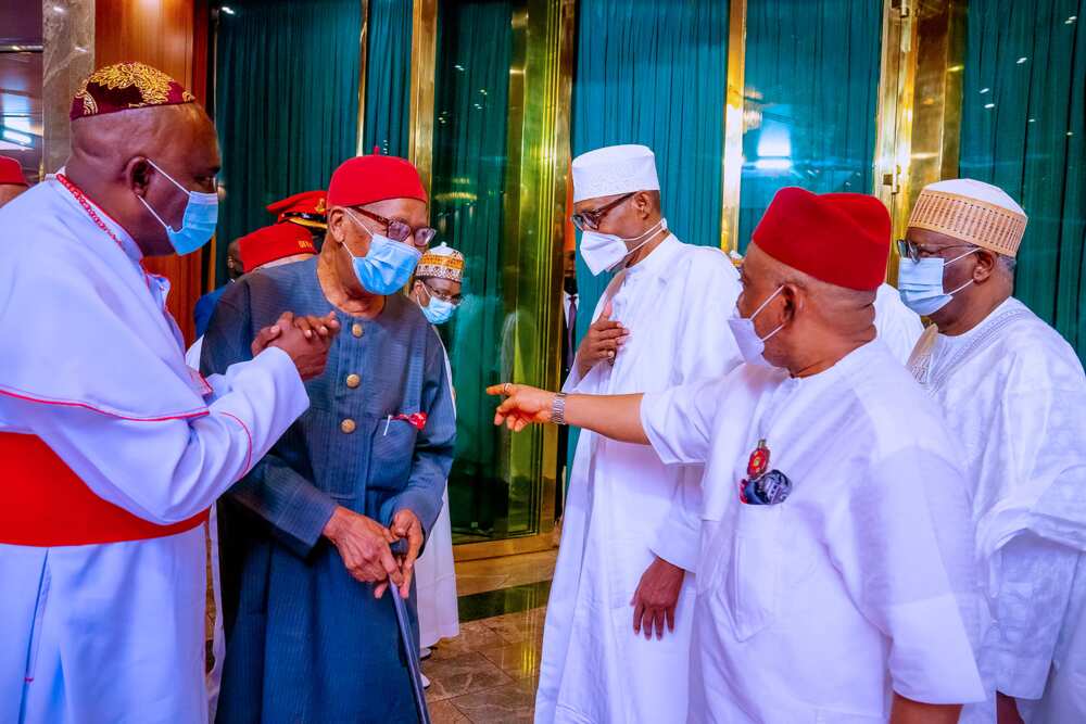 Buhari meets Igbo leaders