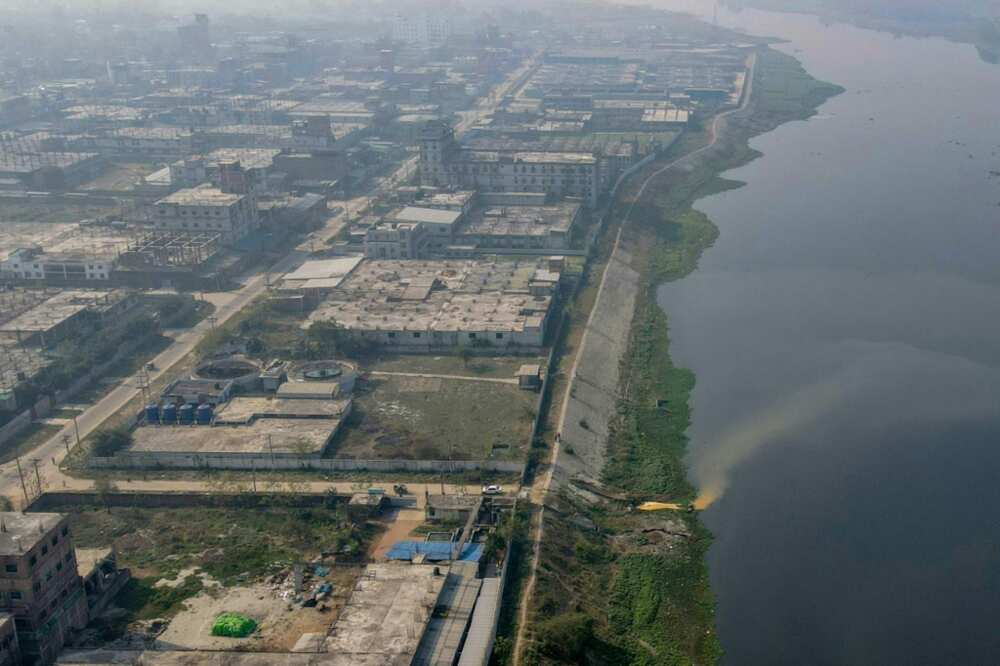 Bangladesh’s booming garment trade accounts for around 80% of the country's exports, but many factories are close to rivers with a toxic melange of dyes, tanning acids and other dangerous chemicals making their way into the water Bangladesh’s booming garment trade accounts for around 80% of the country's exports, but many factories are close to rivers with a toxic melange of dyes, tanning acids and other dangerous chemicals making their way into the water