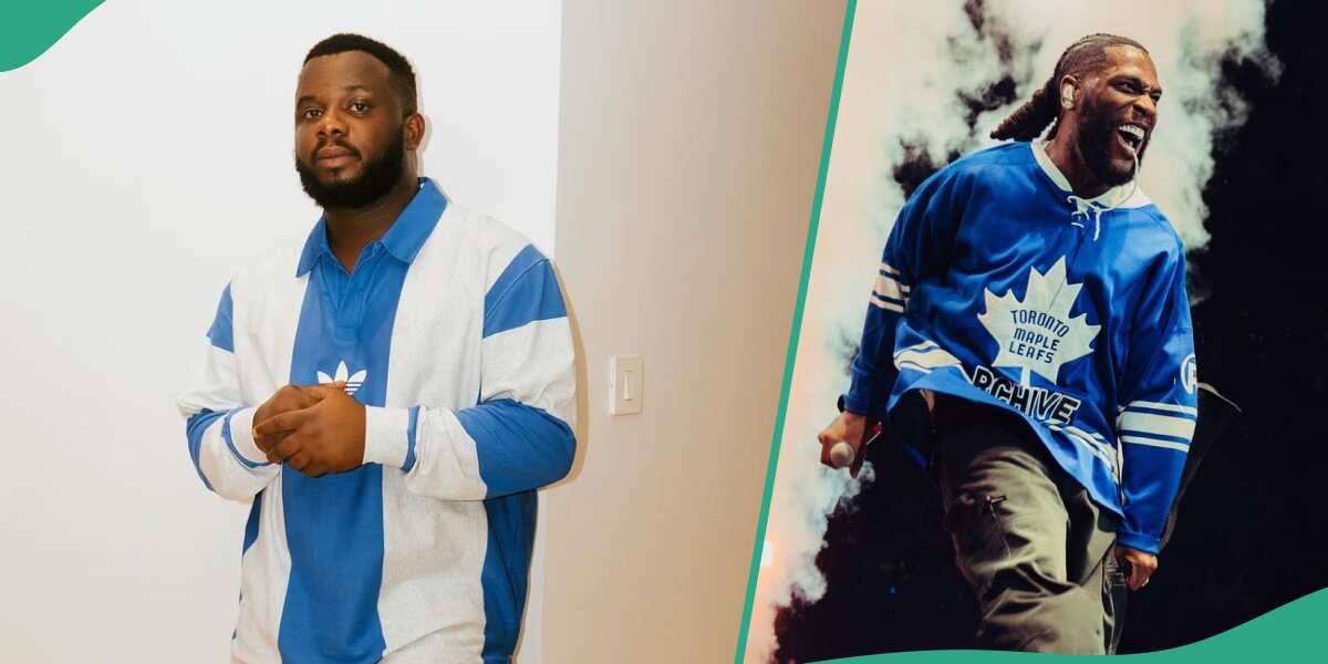 Wow! See what Sabinus did after Burna Boy allowed him to open his London show