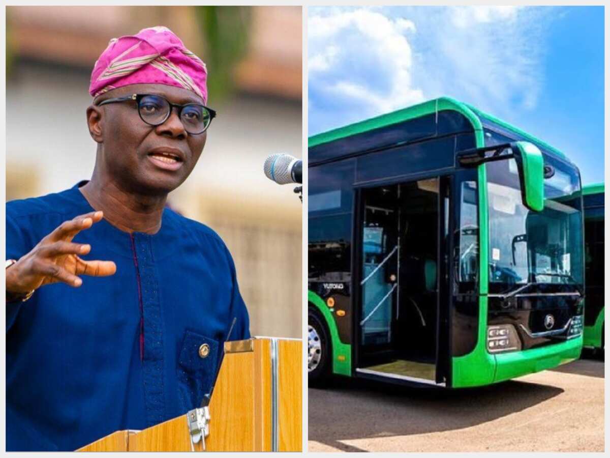 This Is Beautiful": Sanwo-Olu Releases Photos of First Batch of Electric  Buses for Lagos Public Transport - Legit.ng