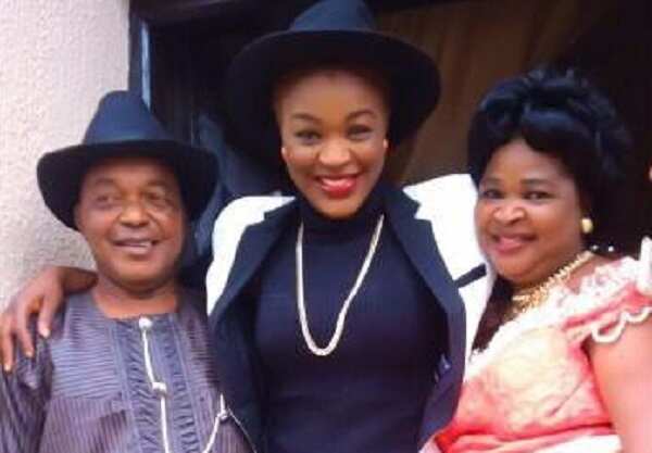 chacha eke with parents