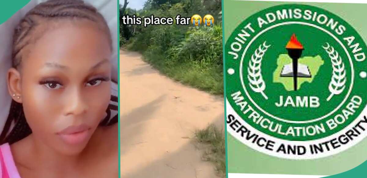 Video: See where this lady was posted for her JAMB 2024 examination