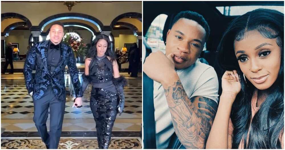 Rotimi and Vanessa Mdee. Rotimi and Vanessa Mdee.