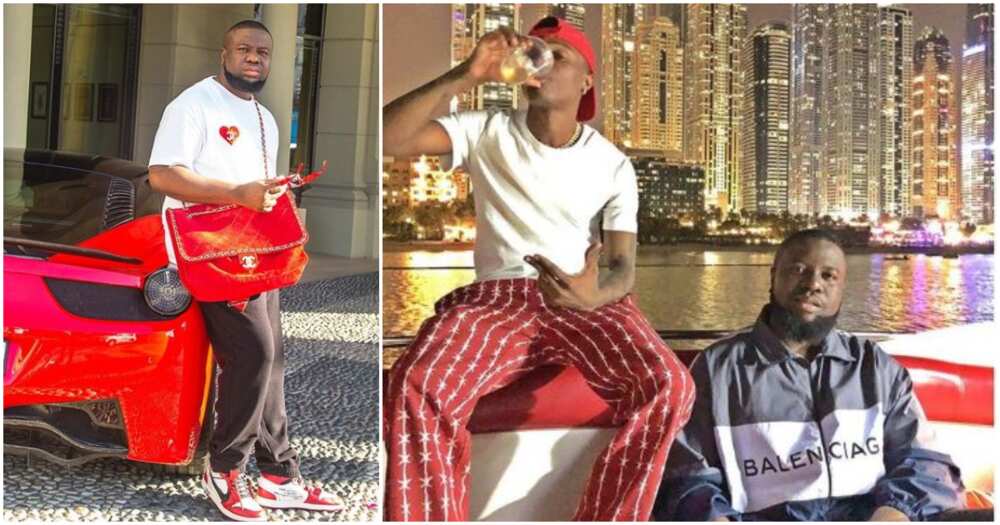 Hushpuppi And His Louis Vuitton Bags Strike A Pose At The Airport -  Celebrities - Nigeria