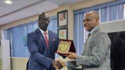 General Ndiomu visits NIMASA DG, seeks opportunities for youths in maritime industry