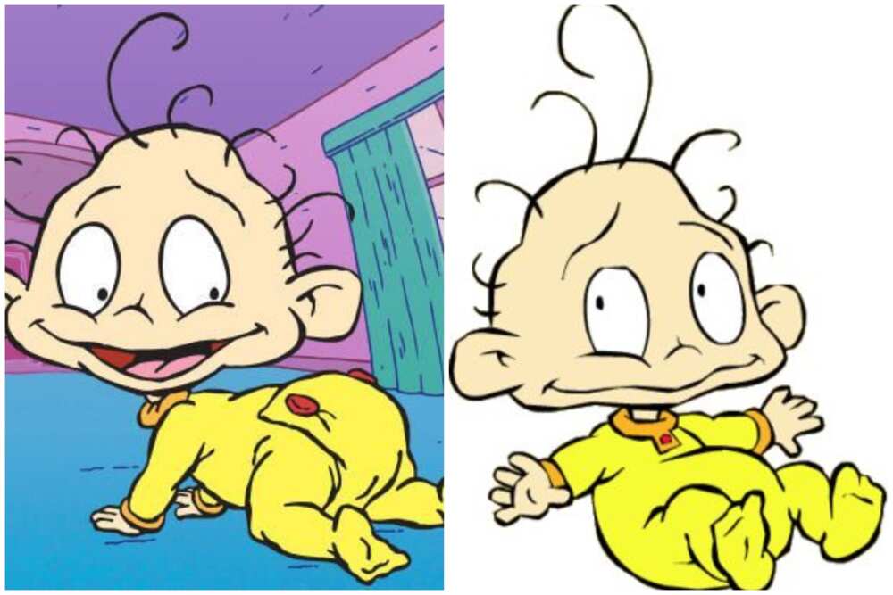 bald characters in cartoons