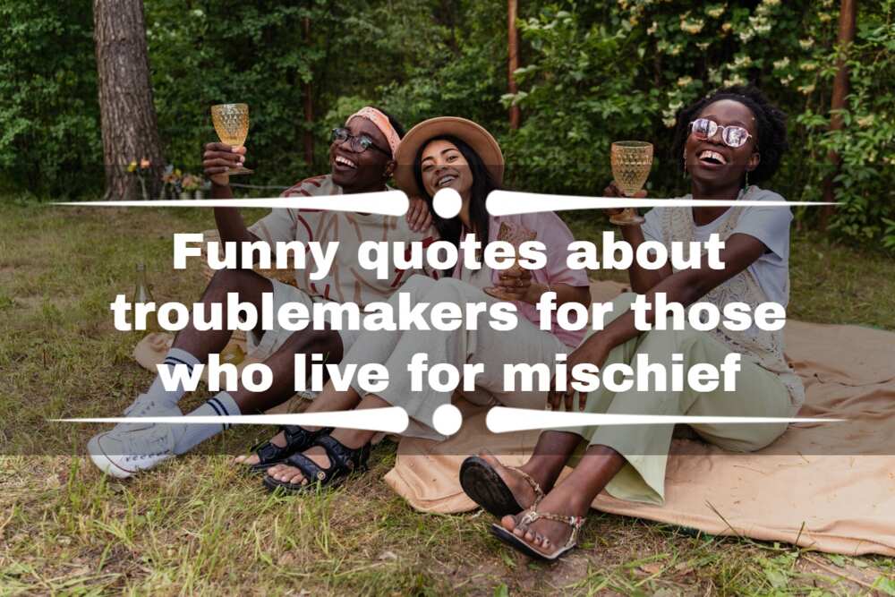 quotes for trouble makers
