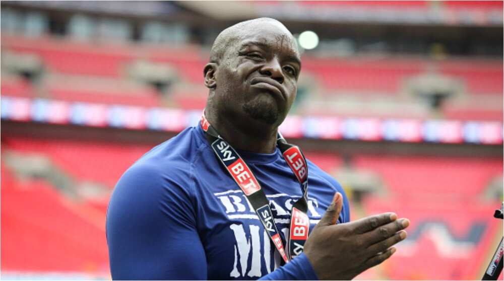 Adebayo Akinfenwa: 38-year-old EFL star considering a career in wrestling to join Vince McMahon Adebayo Akinfenwa: 38-year-old EFL star considering a career in wrestling to join Vince McMahon