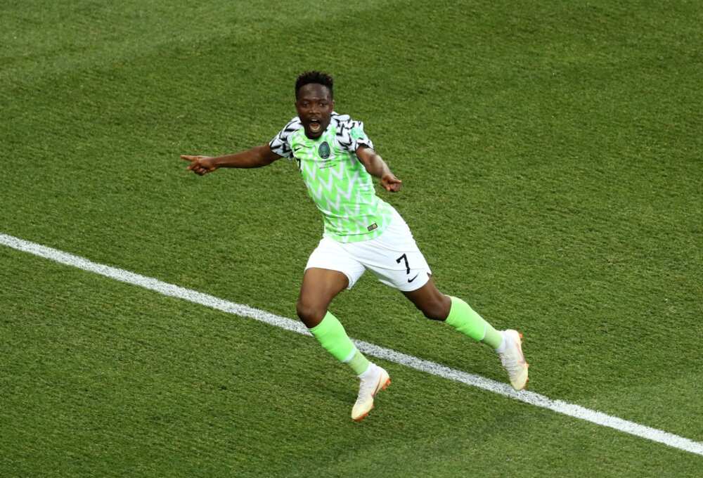 Nigeria vs Sierra Leone: Ahmed Musa, Iheanacho arrive for Super Eagles' big game