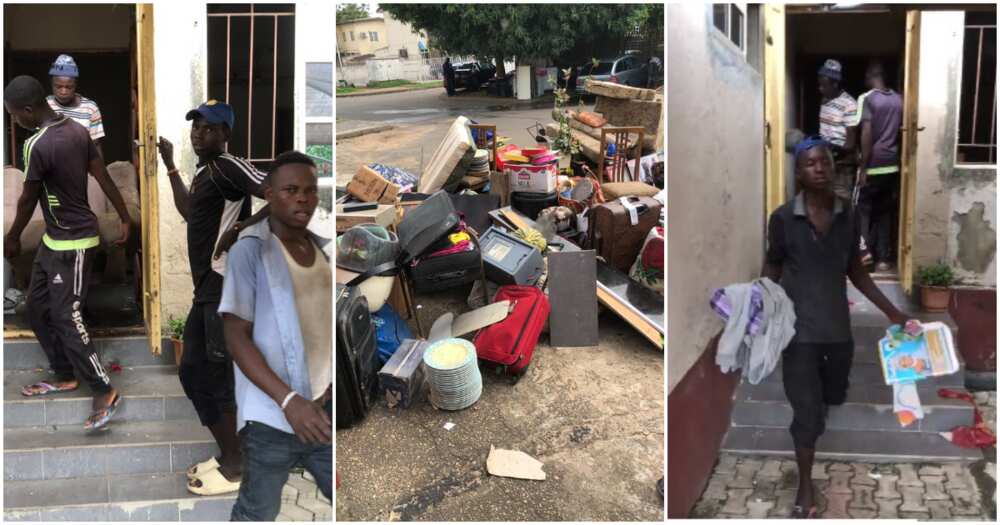 House of 30 years, Nigerian family, thrown out