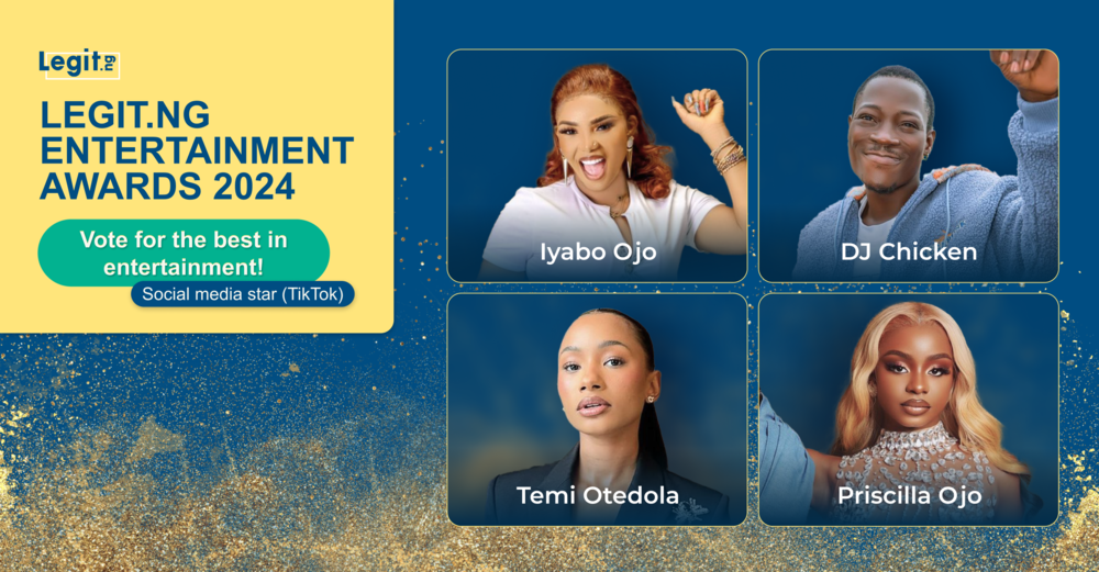 TikTok Social Media Star, Legit.ng entertainment awards 2024