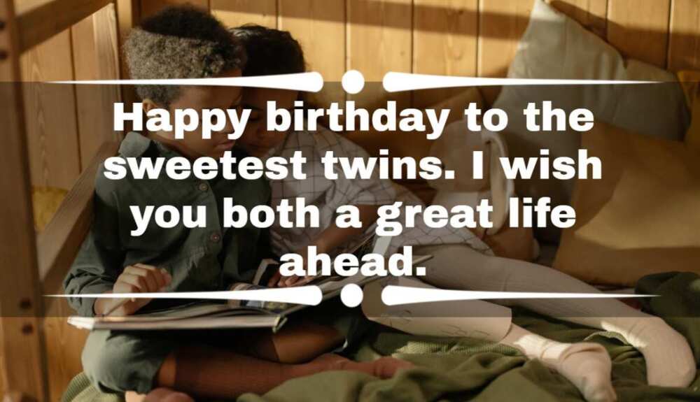 Birthday wishes for twins boy and girl