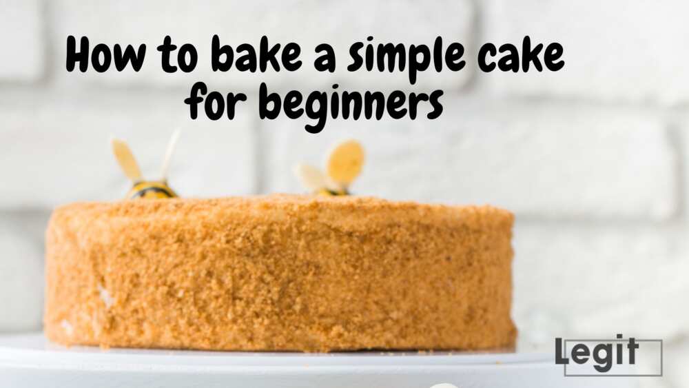 how to bake cake