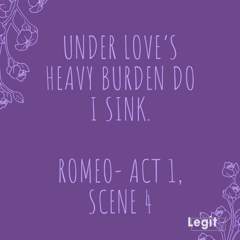 William Shakespeare Quotes On Love From Romeo And Juliet