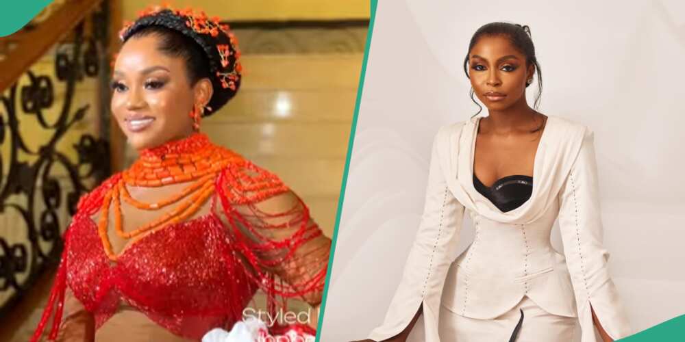 Chioma and Sandrah slay in lovely attire