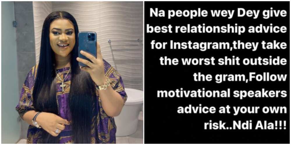 Nkechi Blessing gives relationship advice
