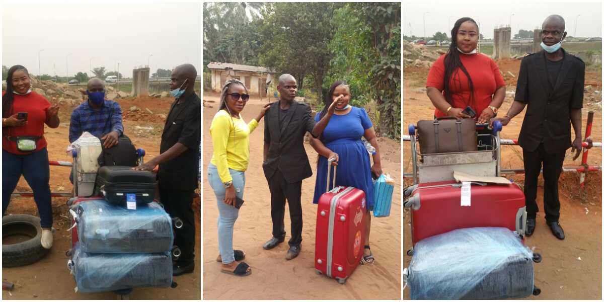 Man returns to Nigeria sick and with nothing after 29 years in South Africa, new photos causes stir