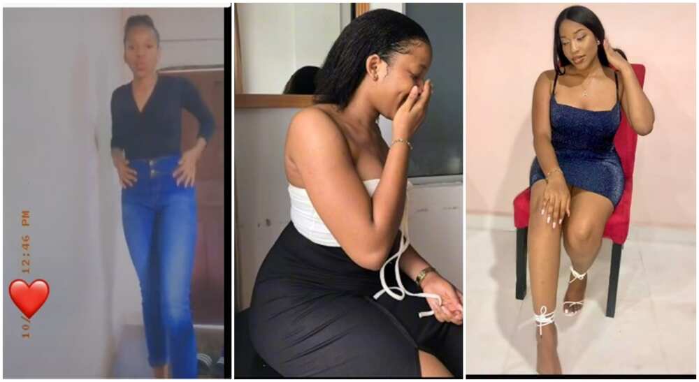 Nunu, a Nigerian lady who gained weight after her slim size.