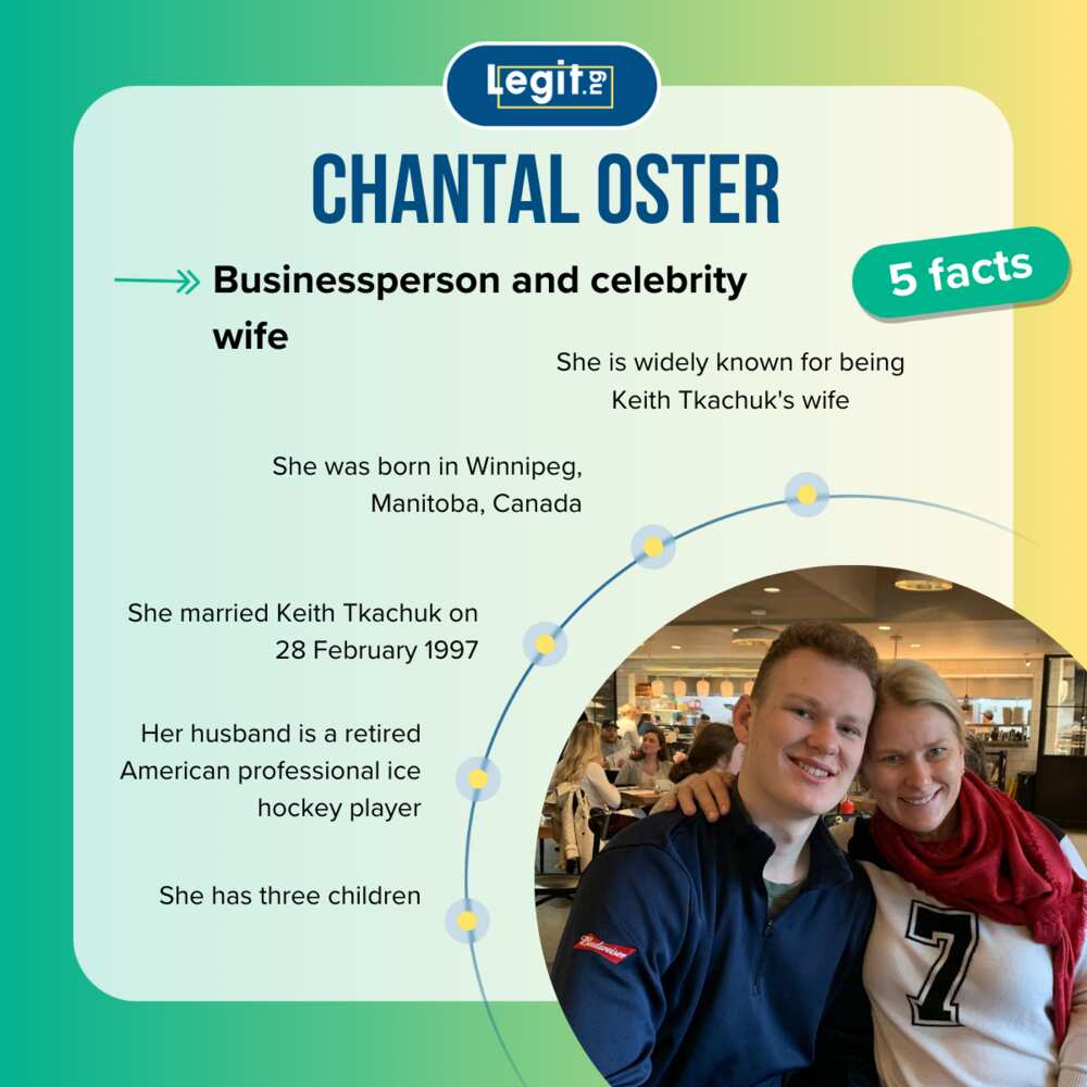 Top-5 facts about Chantal Oster.