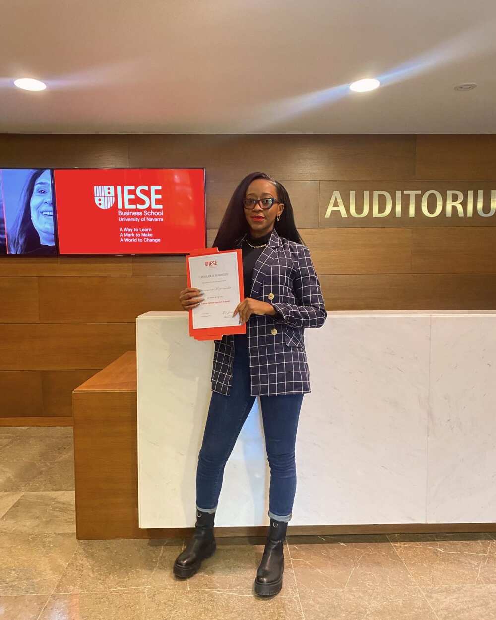 Chinemerem Mezie-Osuocha Becomes First Nigerian to Bag Future Female Leader Award from IESE Business School Chinemerem Mezie-Osuocha Becomes First Nigerian to Bag Future Female Leader Award from IESE Business School