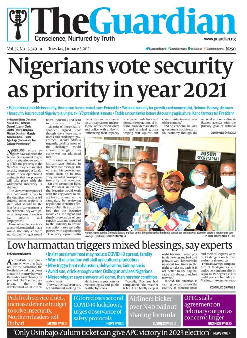 Newspaper reviews: FG accuses Amnesty, ICC, of fuelling insecurity in Nigeria Newspaper reviews: FG accuses Amnesty, ICC, of fuelling insecurity in Nigeria