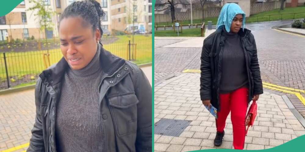 Nigerian woman devastated as she fails UK driving test exam for second time, weeps in touching video