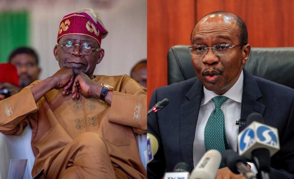 Tinubu, Emefiele