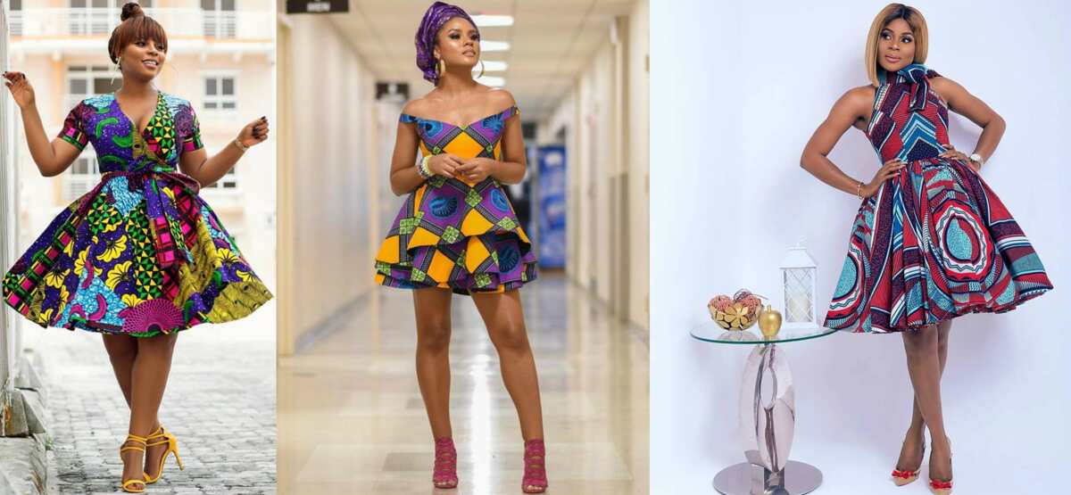 latest african short dresses