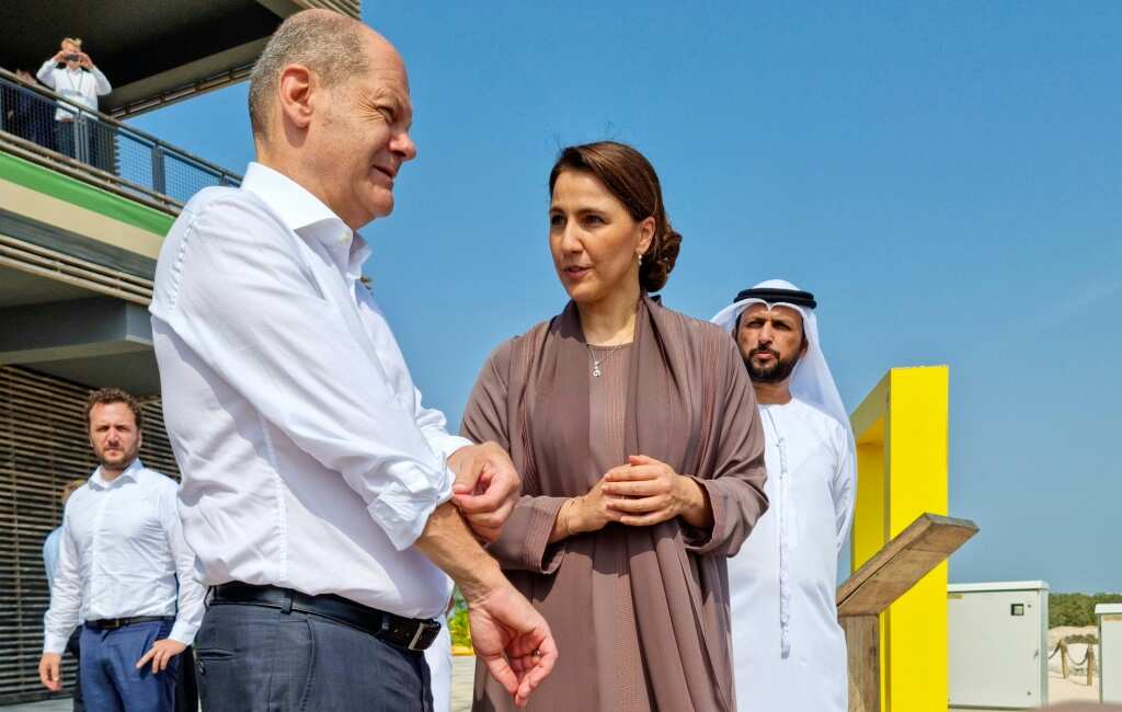 Germany's Scholz cites energy supply 'progress' on UAE visit