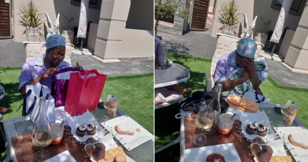Grateful lady spoils “house manager” on birthday, Mzansi reacts, social media, domestic worker