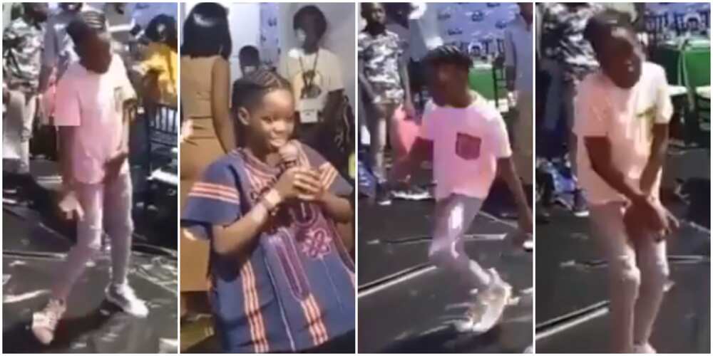 Big 10: Reactions as Wizkid's first son Tife prays then parties hard at birthday party with friends