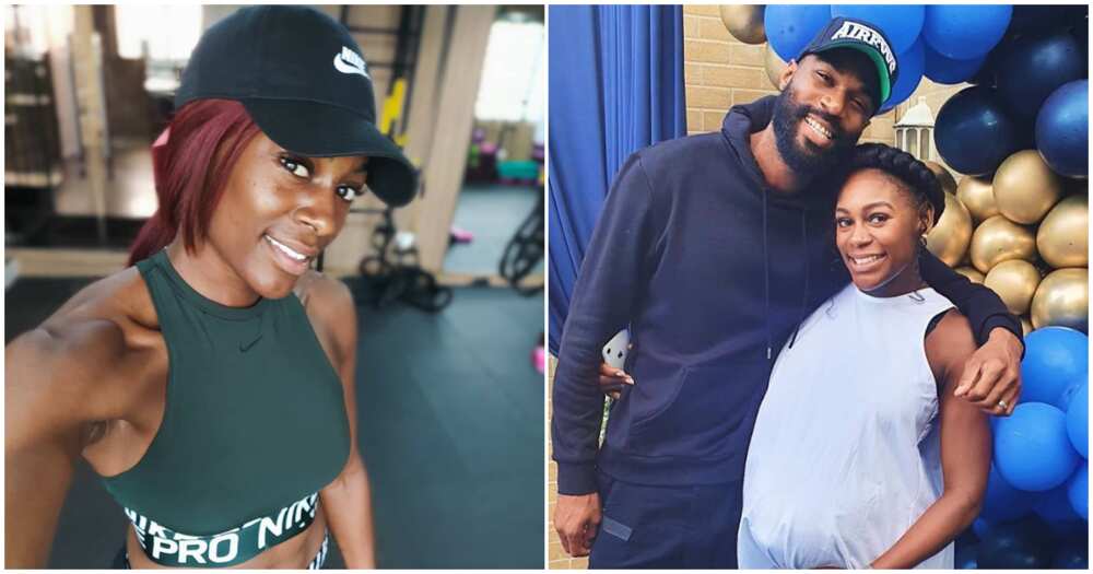 BBNaija Mike's wife Perri joins Nike maternity campaign days after putting to bed