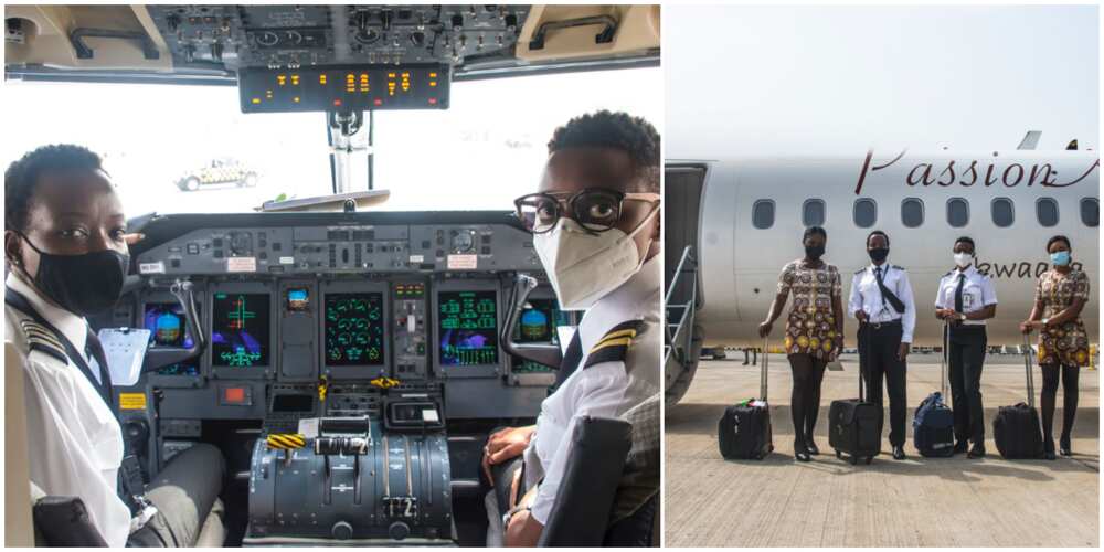 History made as another airline records an all-female flight crew, shares photos of the 4 ladies